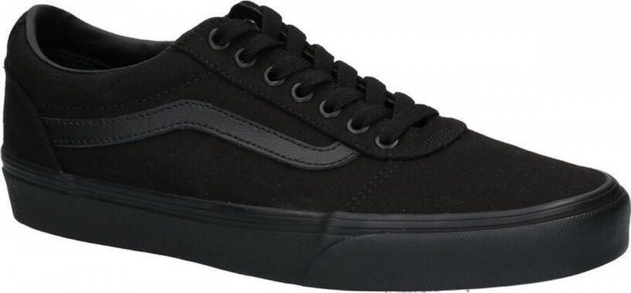 Vans Ward Canvas Heren Sneakers Black Black