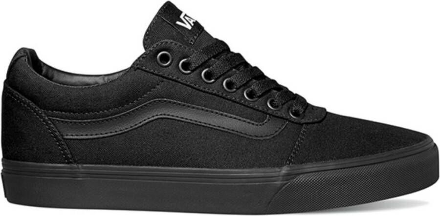 Vans Ward Canvas Heren Sneakers Black Black