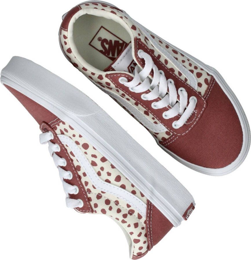 Vans Ward Dots Sneakers roze Canvas Dames