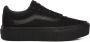 Vans Ward Platform Dames Sneakers (Canvas) Black Black - Thumbnail 1