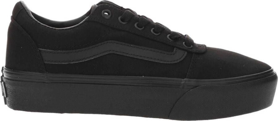 Vans Ward Platform Dames Sneakers (Canvas) Black Black