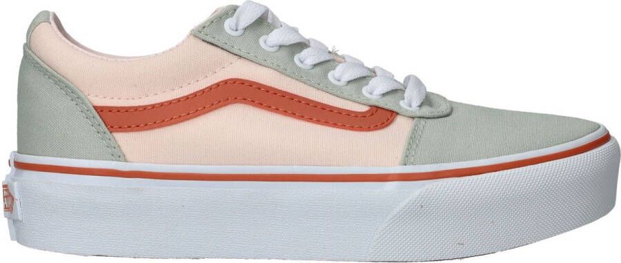 Vans Ward Platform Patel Block Sneaker Meisjes Multi