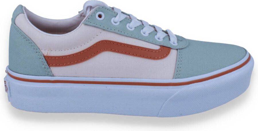 Vans Ward Platform Patel Block Sneaker Meisjes Multi