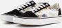 Vans Ward Stripe Floral Sneakers zwart Canvas Dames - Thumbnail 1