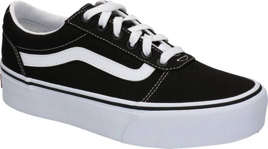 Vans WM Ward Platform (Canvas) Black White