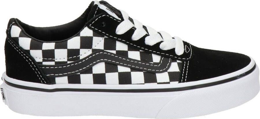 Vans Youth Ward Sneakers (Checkered)Black True White