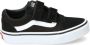 Vans Youth Ward V Suede Canvas Sneakers Black White - Thumbnail 2