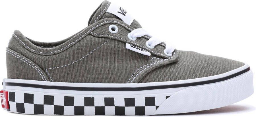 Vans YT Atwood CHECKER SIDEWALL GREEN WHITE - Foto 1