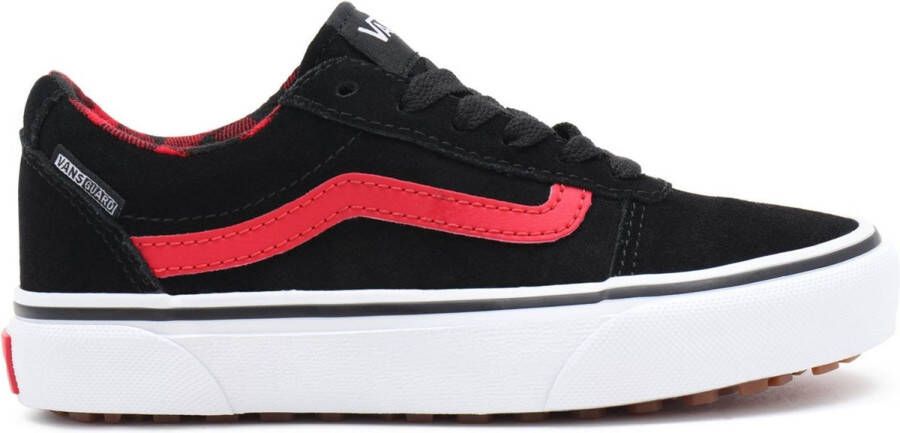 Vans YT Ward guard Jongens Sneakers BlackRed Plaid