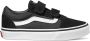 Vans Youth Ward V Suede Canvas Sneakers Black White - Thumbnail 2