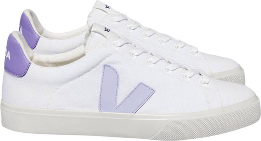 VEJA Lage Sneakers Dames Campo Maat: 39 Materiaal: Canvas Kleur: Wit