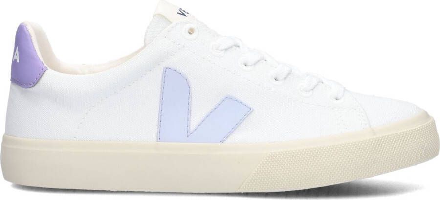 Veja Campo Sneakers Canvas Dames Wit