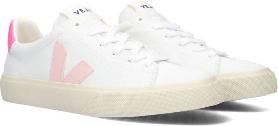 Veja Campo sneaker van canvas met vegan suède details