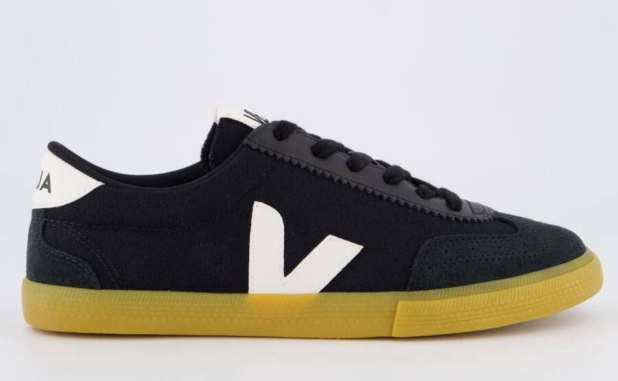 Veja Zwart Wit Natuurlijk Volley Sneakers Multicolor Dames