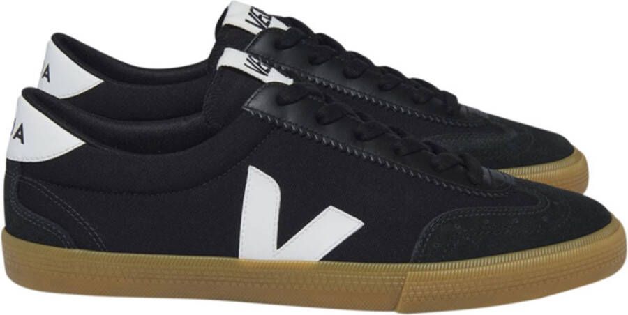 Veja Zwart Wit Natuurlijk Volley Sneakers Multicolor Dames