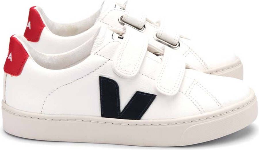 Veja Buty Small Esplar Velcro Chromefree Rsv051233J 35 Wit Unisex