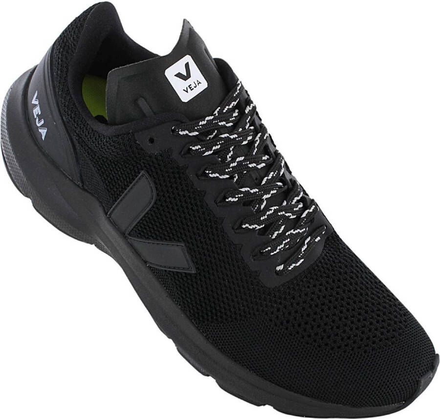 Veja Marlin LT V-Knit Heren Hardloopschoenen Running Schoenen Zwart LT1002456B