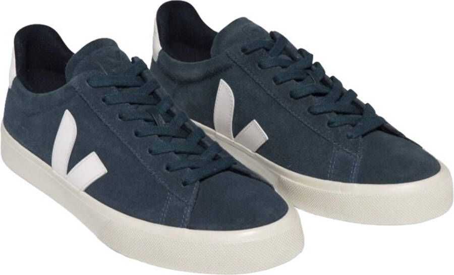 Veja Schoenen Blauw Campo suede sneakers blauw