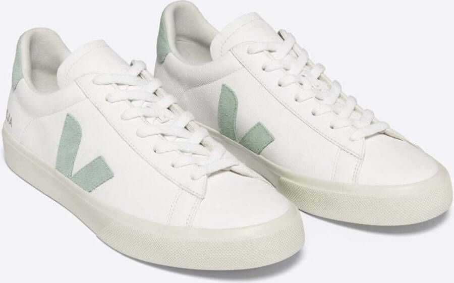 Veja Schoenen Creme Campo Chromefree Leather Sneakers Creme Cp0502485a