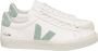 Veja Schoenen Creme Campo Chromefree Leather Sneakers Creme Cp0502485a - Thumbnail 3