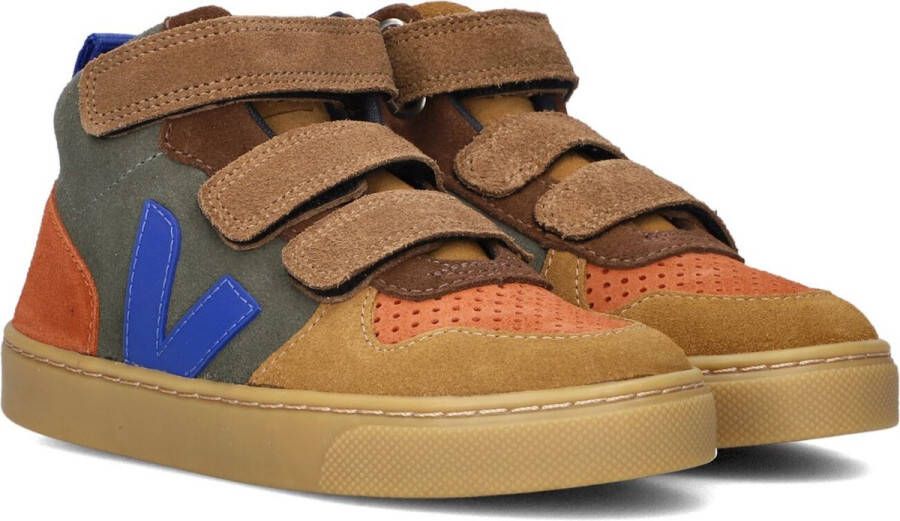 Veja Small V-10 Mid Sneakers Jongens Groen