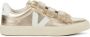 VEJA Lage Sneakers Dames Recife Met Maat: 38 Materiaal: Leer Kleur: Goud - Thumbnail 1