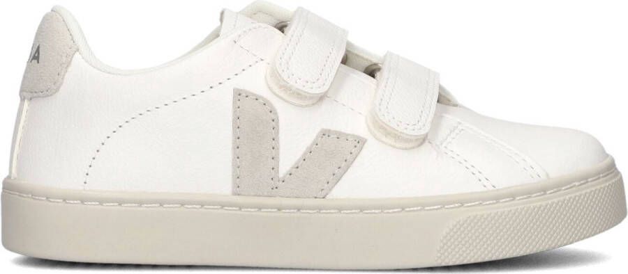 Veja leren sneakers wit lichtgrijs Leer Meerkleurig 34