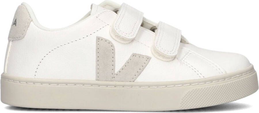 Veja leren sneakers wit lichtgrijs Leer Meerkleurig 35