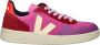 Veja Sportschoenen V-10 Suede Pink Dames - Thumbnail 1