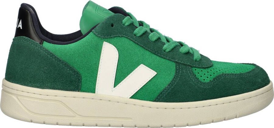 Veja V-10 heren sneaker Donkergroen - Foto 1