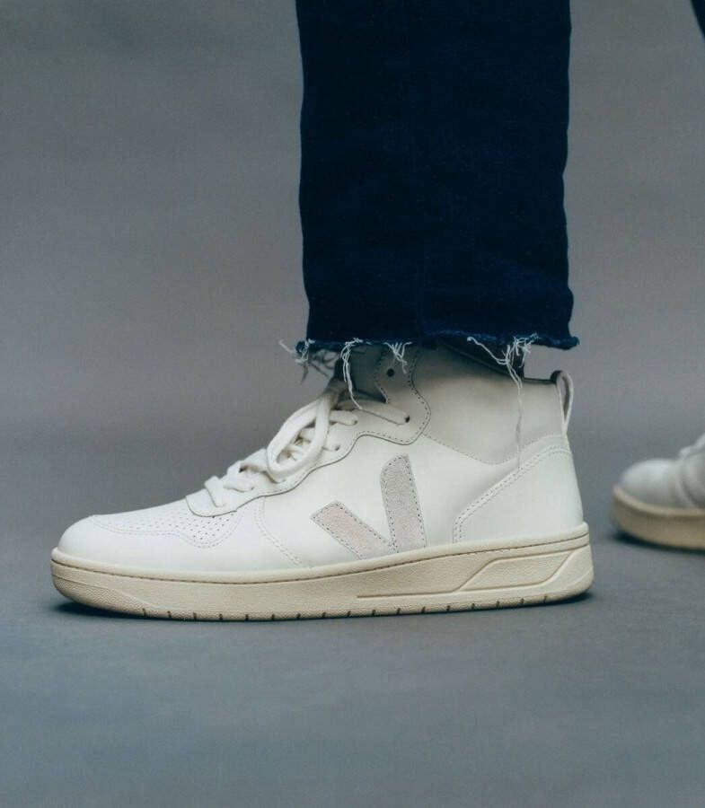 Veja Retro-geïnspireerde V-10 hoge sneakers Meerkleurig