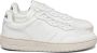 Veja Witte Leren Sneakers Geperforeerde Ronde Neus White - Thumbnail 1