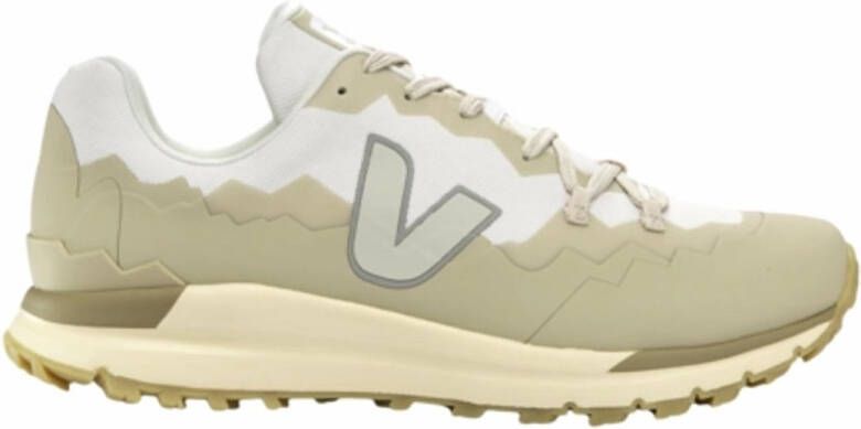 Veja Multicolor Vetersluiting Fitz Roy Sneakers Beige Dames