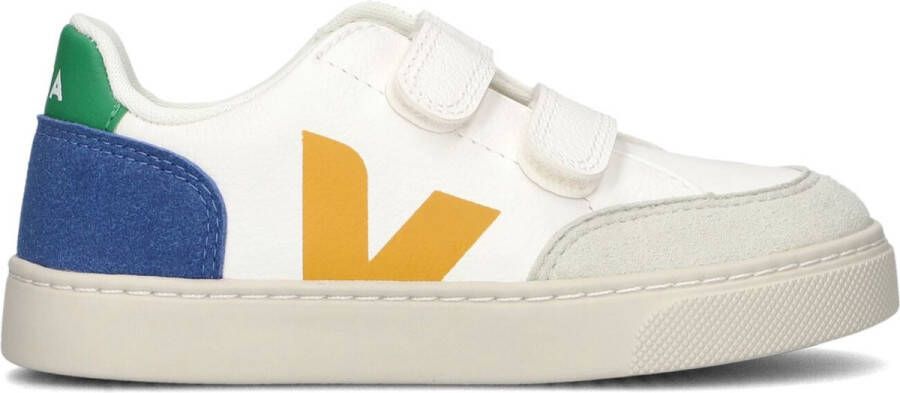 Veja V-12 sneaker van leer met suède details