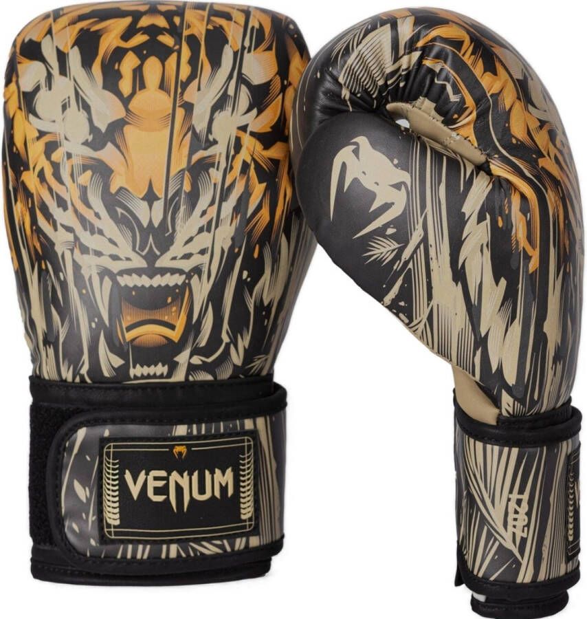 Venum Tiger Bokshandschoenen Zwart Neon Oranje