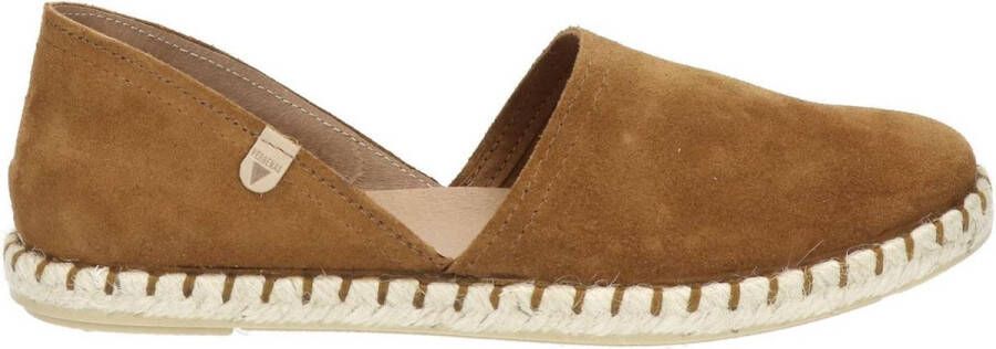 Verbenas Carmen dames espadrille Cognac