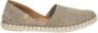 Verbenas Carmen dames espadrilles. Taupe - Thumbnail 1