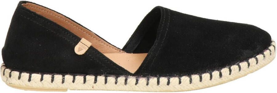 Verbenas Carmen dames espadrilles. Zwart