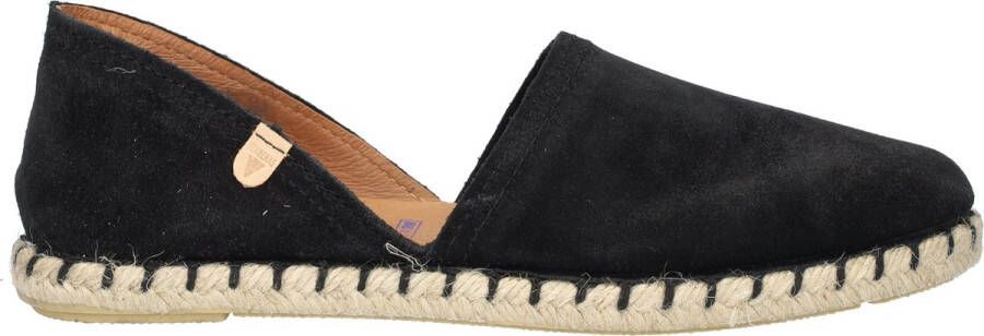 Verbenas Carmen dames espadrilles. Zwart