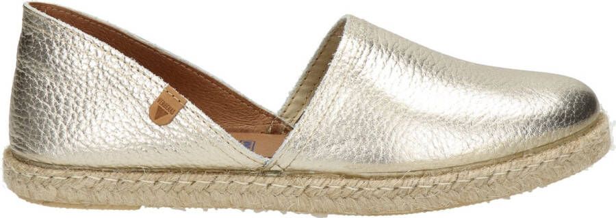 VERBENAS Espadrilles CARMEN NUCLEO METAL slipper zomerschoen strandschoen in metallic look - Foto 3