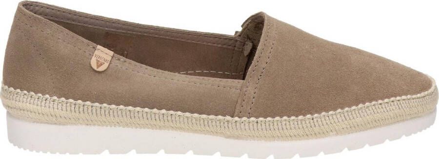 Verbenas Dames Espadrilles Noa Taupe