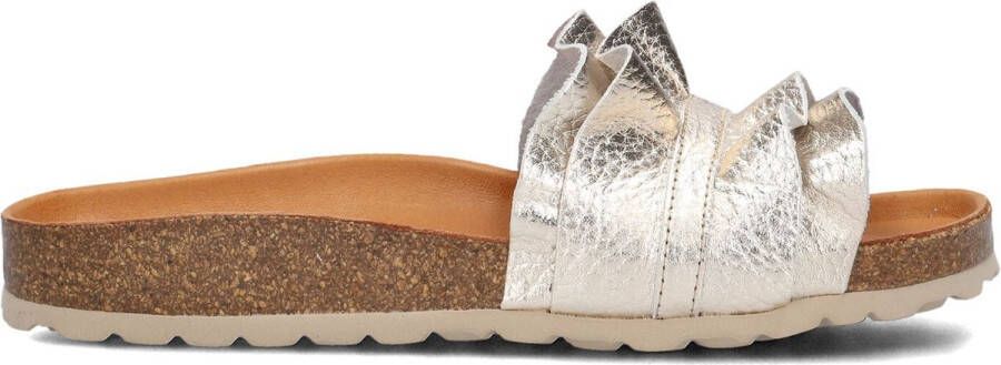 VERBENAS Slippers Dames Rocio Maat: 38 Materiaal: Suède Kleur: Goud