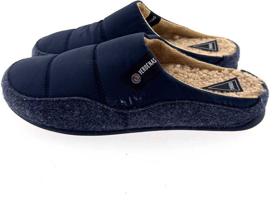 Verbenas Earth Pantoffels Open blauw