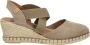 Verbenas Mila Espadrilles Dames Taupe - Thumbnail 1