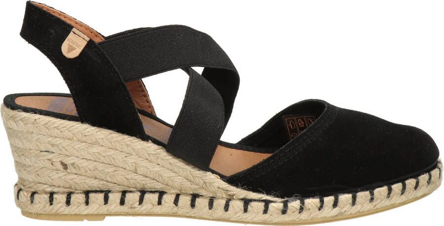 Verbenas Mila Espadrilles Dames Zwart