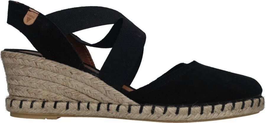 Verbenas Mila Espadrilles Dames Zwart