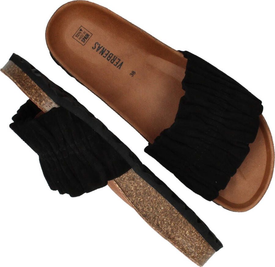 Verbenas Risha Slippers Dames Zwart