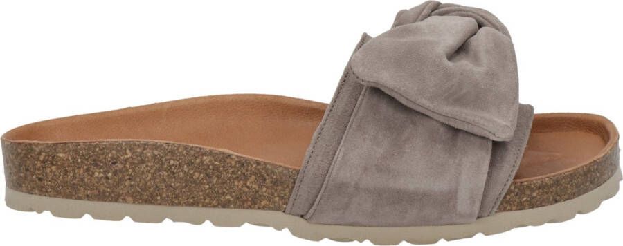 Verbenas Roxy dames slipper Taupe