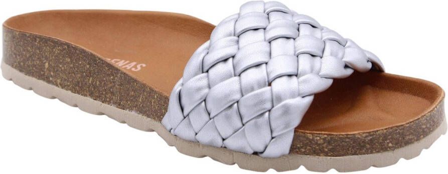 VERBENAS Slippers RUTH LATO METAL zomerschoen slippers met twee verstelbare gespen