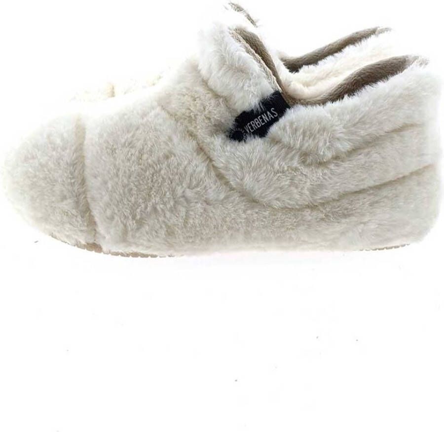 Verbenas Yeti Nairobi pantoffel beige